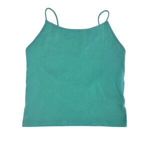 American Eagle strappy back tank top high neck size S mint green fairy trendy